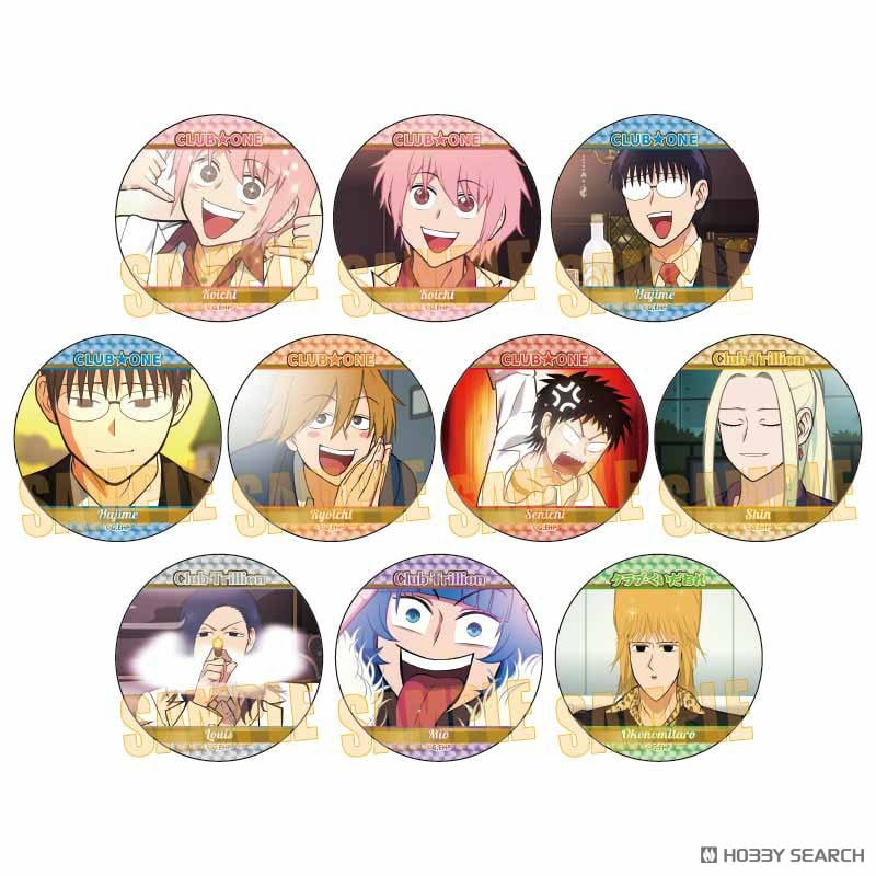 📢予約受付中📢 ✨えぶりでいホスト トレーディング缶バッジ (10個