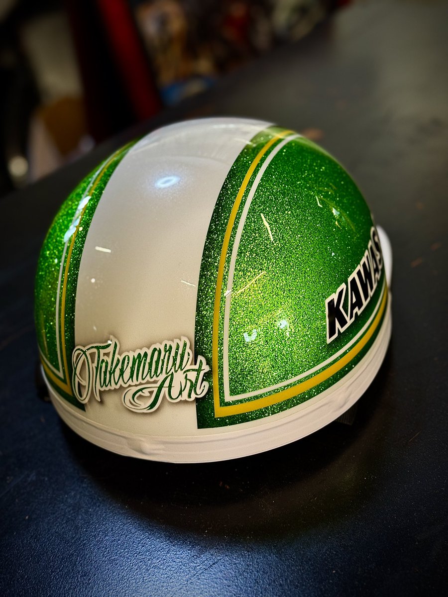 緑の銀ラメ💚✨
#エアブラシ
#バイク
#カスタムバイク
#カスタムペイント
#エアブラシ
#タケマルアート
#広島