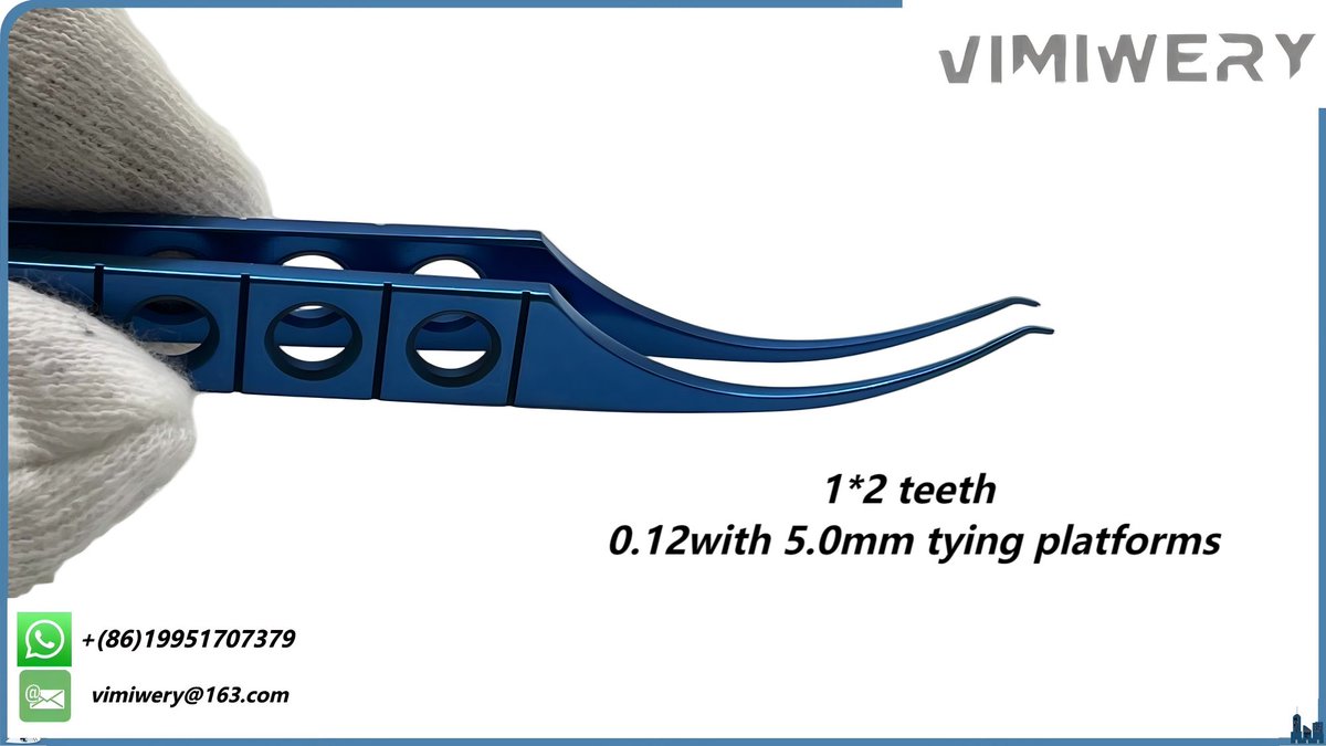 vimimery's tweet image. Keman-Mcpherson Forceps,
We provides professional #ophthalmic #surgical #instruments. Crafted for precise tissue manipulation in eye procedures, ensuring gentle handling and reliable control.
Email: vimiwery@163.com
ebay.com/usr/vimiwery

#eyes #ophthalmology #ophthalmologist