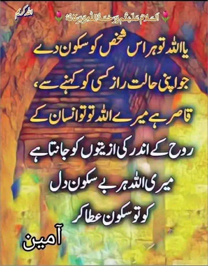 السلام علیکم ورحمتہ اللہ وبرکاتہ 
صبح بخیر زندگی