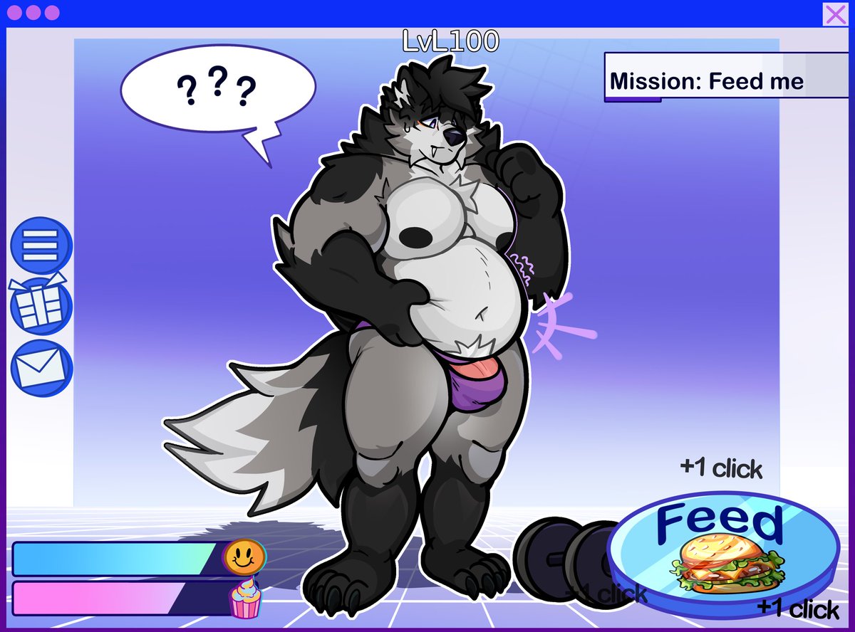 BigAverys's tweet photo. ✨Tamagotchi XXL for Maiovik (Telegram) with an additional panel 
#furry https://t.co/GWJHWGrqkz