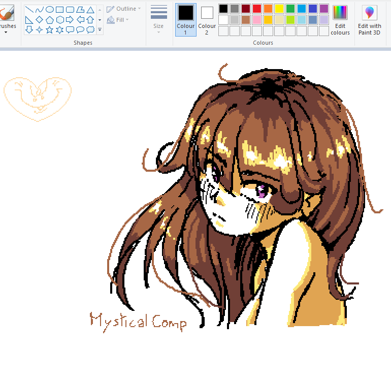 MysticalCompArt's tweet photo. 🫧 gotta love messing around in #mspaint https://t.co/NP4rH9K9R1