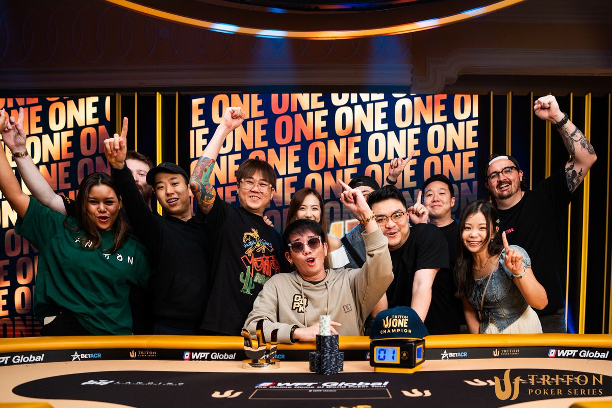 Triton One Jeju 2025 $15K ハイローラー、ジュン・ハオ・ウが優勝！

bluffcatch.com/jp/article/817

#Poker #pokernews #JunHaoWu #TritonOne #Jeju #bluffcatch