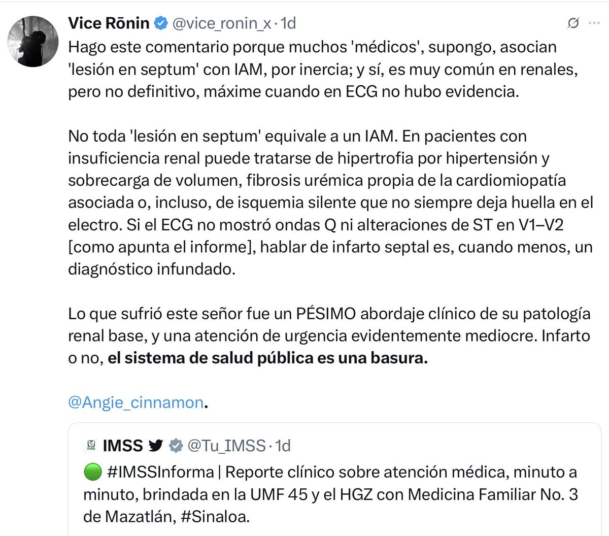 vice_roninx's tweet image. Angie Cinnamor mejor reposteó al Duque de Caixas, que a su propio ‘novio’ ¿Se está hartando @Angie_cinnamon de las payasadas y alucines de @vice_ronin_x ?

Muy pronto lo sabremos, manténganse conectados en esta apasionante telenovela tuitera.
