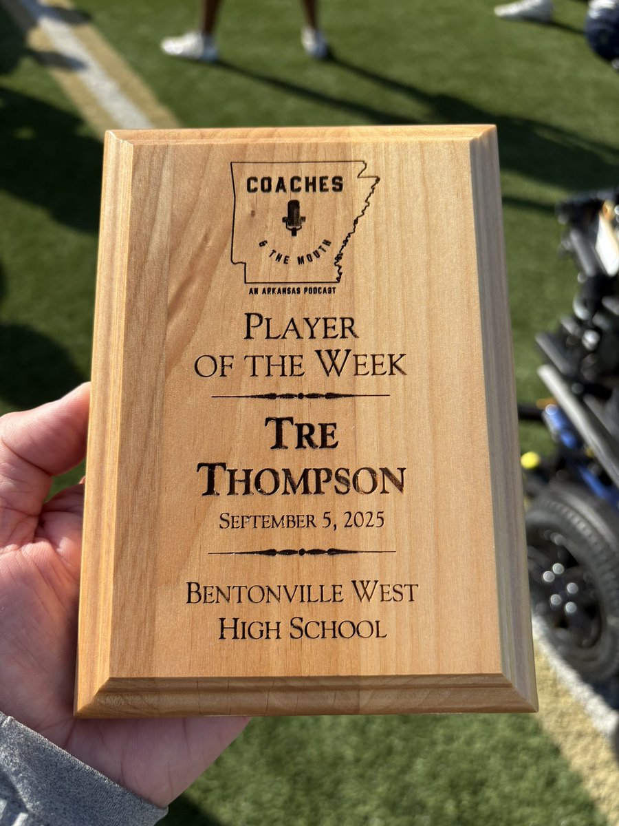 Wolverine Football (@bville_west_fb) on Twitter photo Our own <a href="/Tre__Thompson3/">John Thompson III (Tre)</a> was the POTW for the Coaches and the Mouth Podcast! Treā had 6 TD passes and was 21-24 for 379 yds in the first half of a win vs Cabot! Congrats Treā! Our own <a href="/Tre__Thompson3/">John Thompson III (Tre)</a> was the POTW for the Coaches and the Mouth Podcast! Treā had 6 TD passes and was 21-24 for 379 yds in the first half of a win vs Cabot! Congrats Treā!