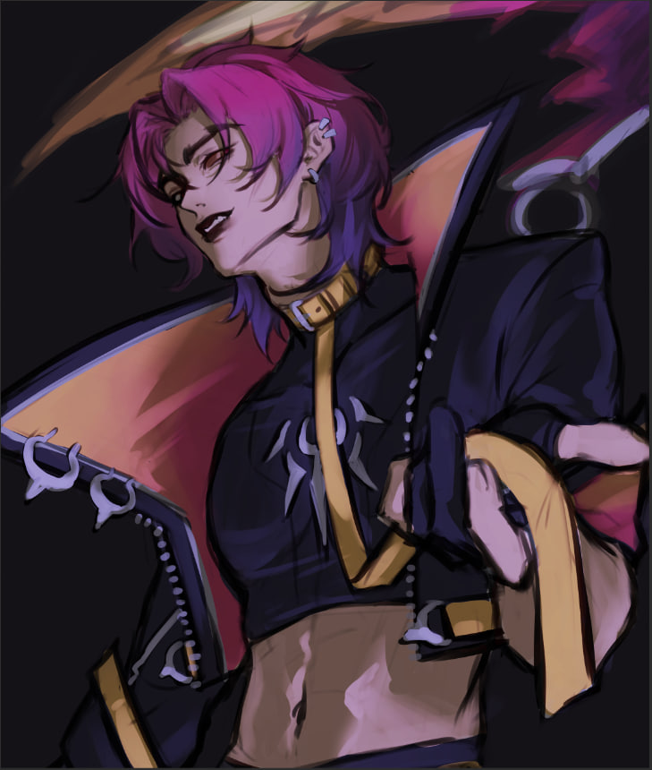 liquoir_lin's tweet photo. I freaking love him  

#kayn #heartsteel #leagueoflegends #wip https://t.co/uGsgOIYLm5