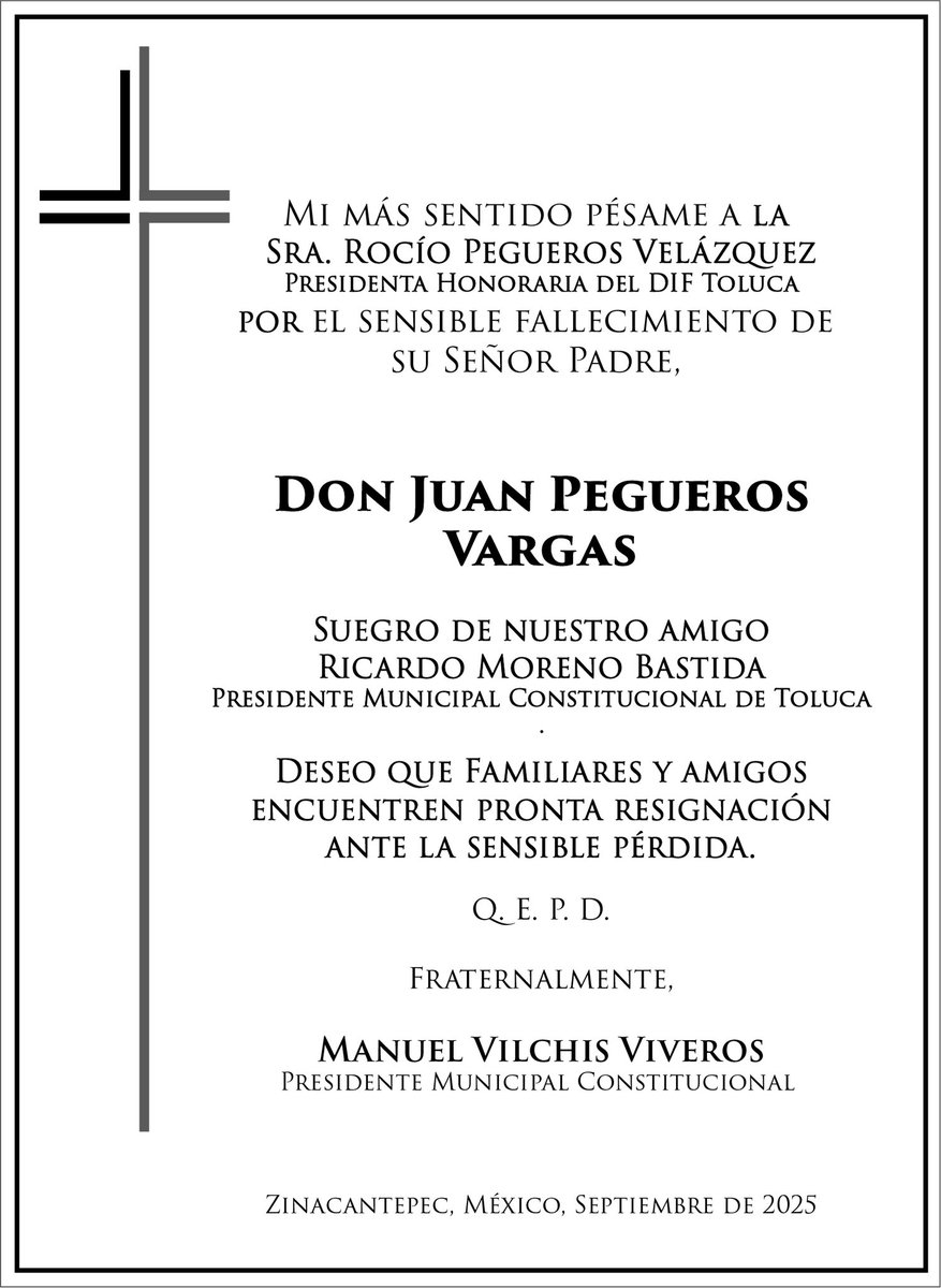 Mi más sentido pésame para tu esposa, a ti y a tu familia estimado Pdte. <a href="/rimoba/">Ricardo Moreno</a>. Espero encuentren pronta resignación. QEPD 🙏🏻🕊️