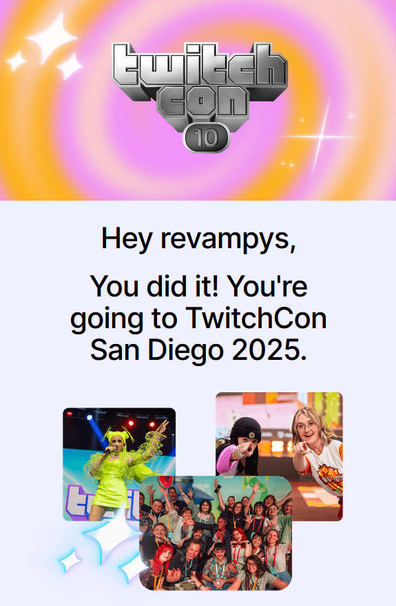 wassup then, see y'all in SD