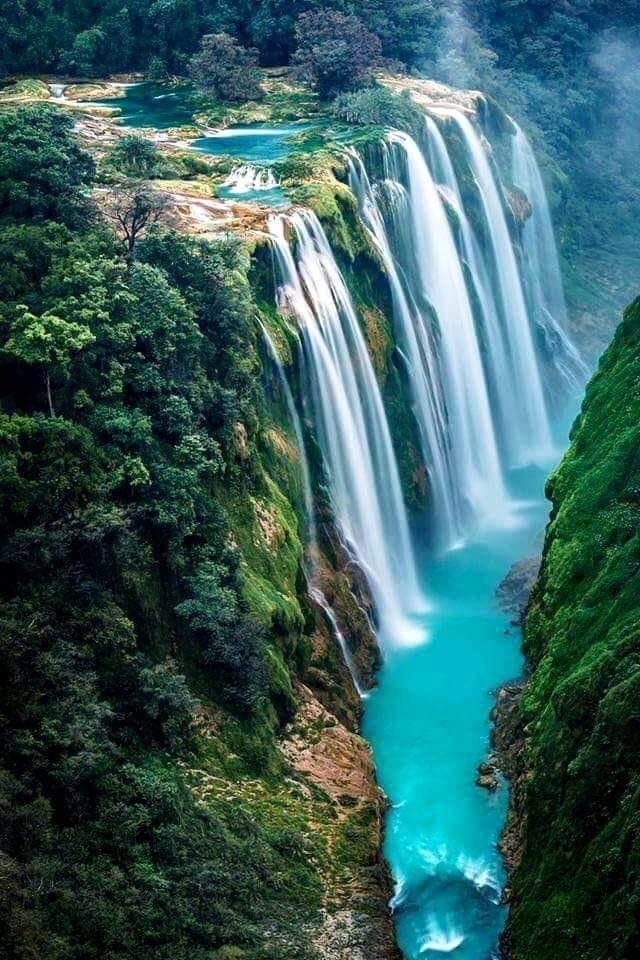 Tamul waterfall, Mexico