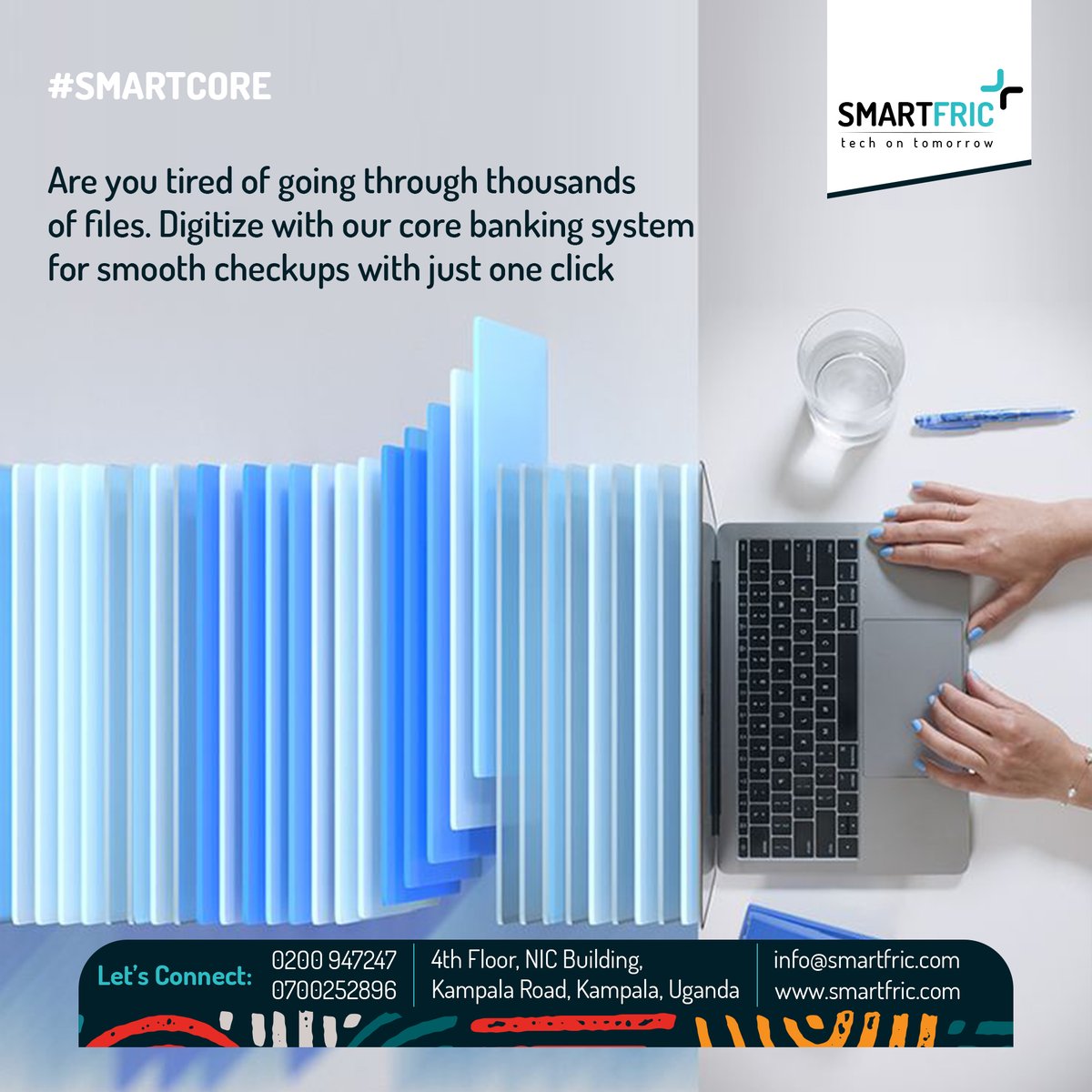 Smartfric_u_ltd's tweet image. Are you tired of going through thousands of files. Digitize with our core banking system for smooth checkups with just one click
DM for more information
#SMARTCORE #FINTECH #BANKING #AFRICA