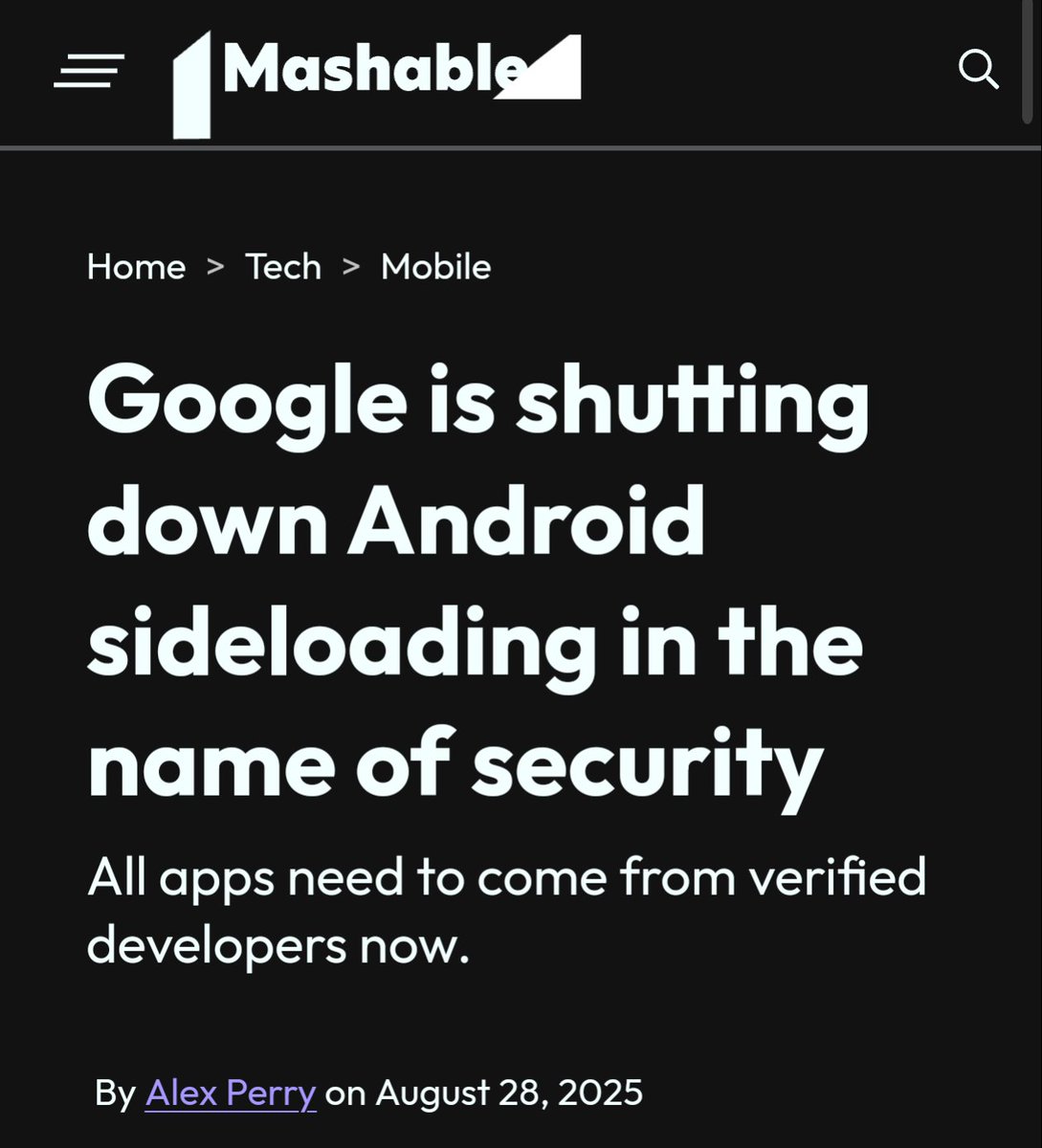 The ball is in your court, HUAWEI. People are mentioning HarmonyOS NEXT (5.0+) as an alternative, you need to open up straight forward sideloading, take advantage of the talk. A checkmark stating you understand before installing a sideloaded app is fine.