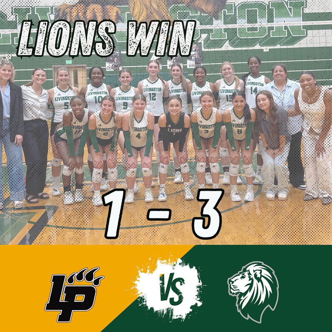 Junior Varsity and Varsity get big wins in the first district match up! Let's go Lions!