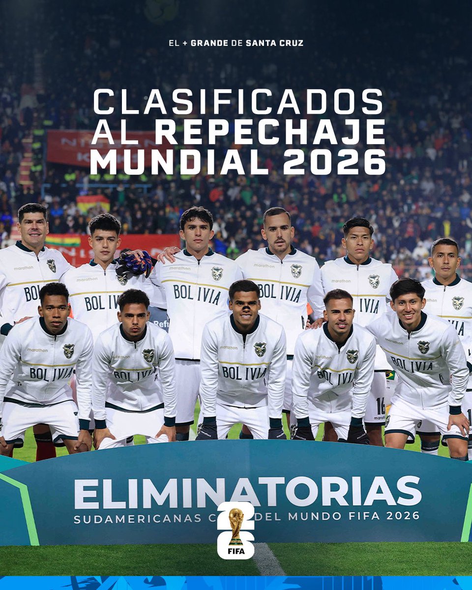BloomingOficial's tweet image. ¡#VamosBolivia, el sueño sigue intacto! 🤩🇧🇴🇧🇴🏆

#CopaMundialFIFA