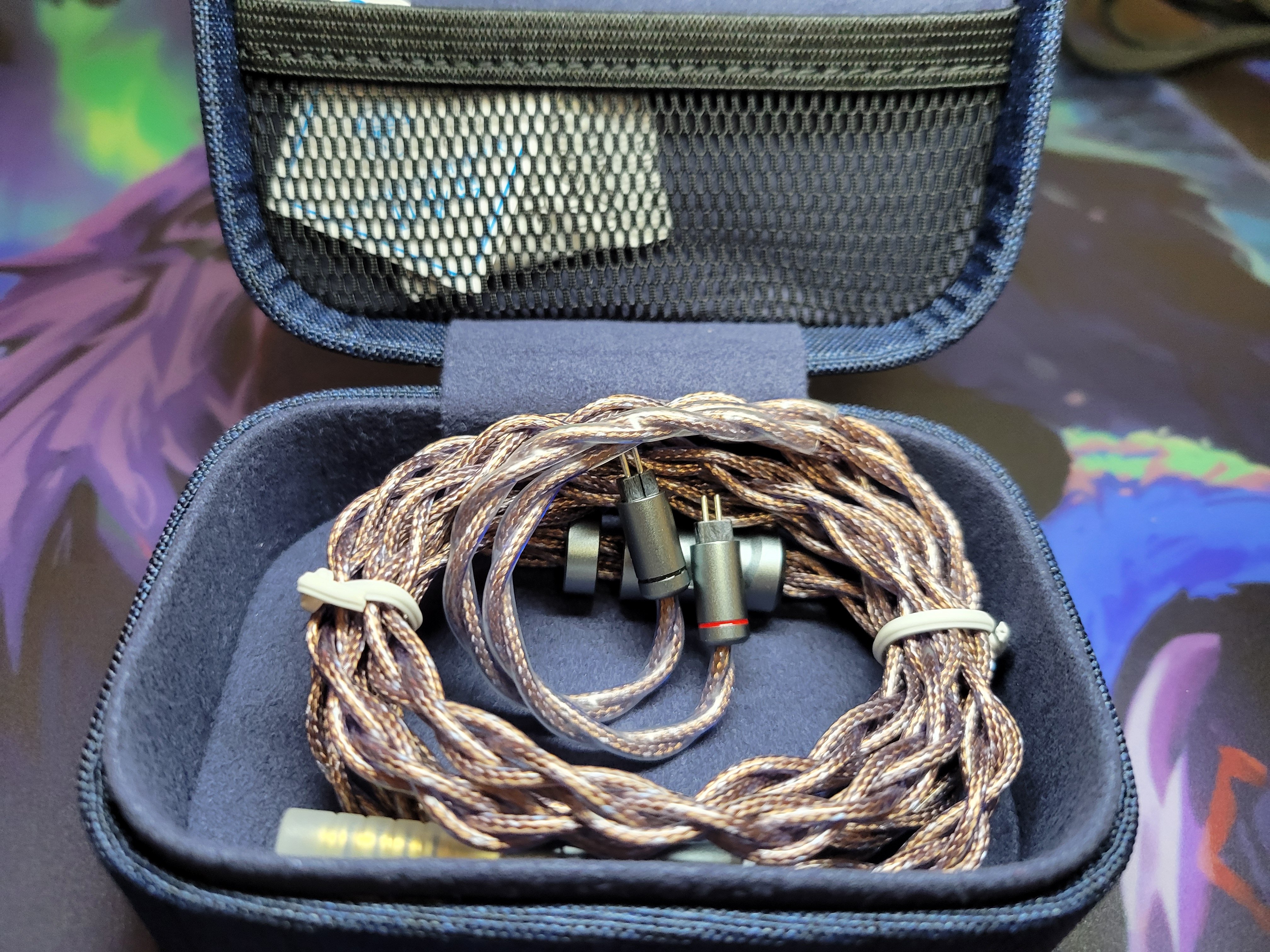 イヤホン NiceHCK AceComet HCYXC-366 NICEHCK AceComet IEM Cable 8N OCC + Silver-Plated + Alloy