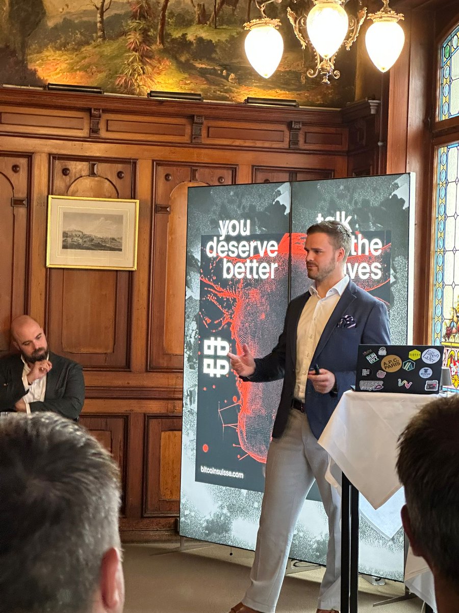 New anchors in turbulent markets. The Bitcoin Suisse Exclusive Lunch Series  kicked off yesterday in Zug. Crypto assets are stepping in as the fixed  points for institutional portfolios where traditional finance is