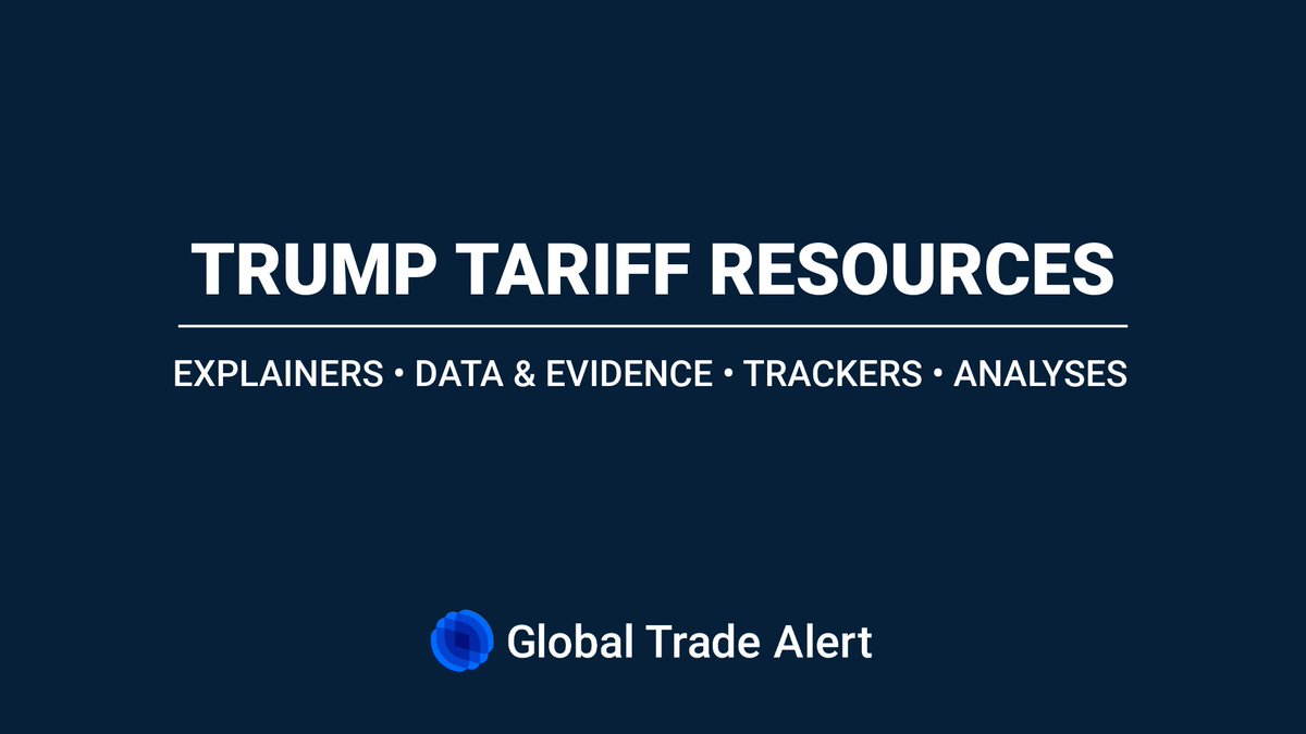 Global Trade Alert tweet media