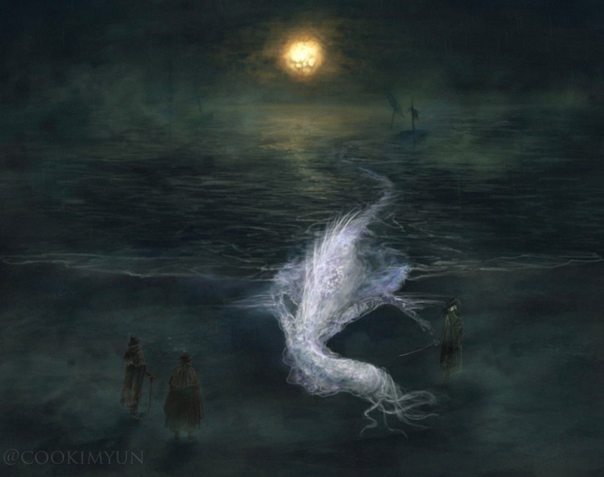 cookimyun's tweet photo. Hello! My name is Cooki and I love creating FromSoftware inspired paintings! 🖤 https://t.co/XfIGKC0xAT