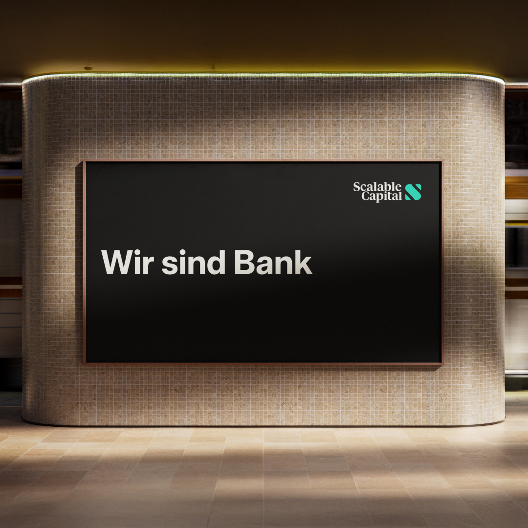 ScalableCapDACH's tweet image. It's official: #ScalableCapital ist jetzt #Bank 🎉
Ein großer Meilenstein für uns – und mehr Vorteile für dich. 🙌
Freu dich auf ein erweitertes Angebot mit noch besseren Konditionen.
Alle Infos in unserer Pressemitteilung: de.scalable.capital/newsroom/scala…