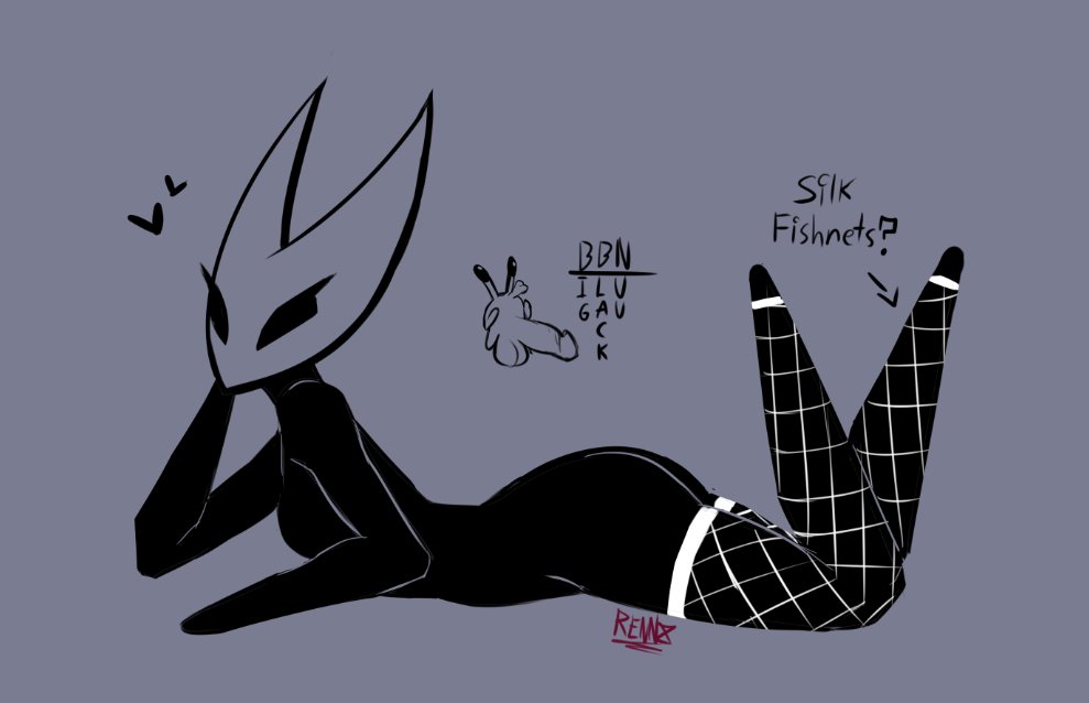I'm not sure if the idea exists, but short doodle  #Silksong
