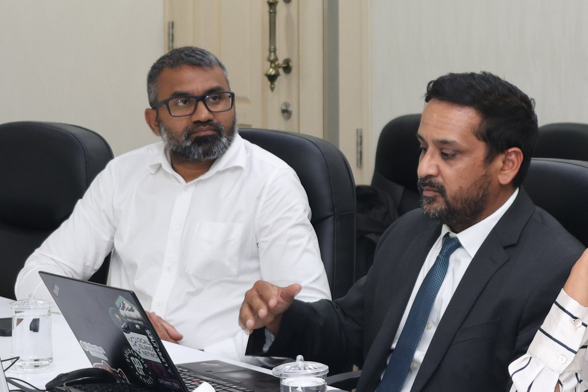 D'MADD holds introductory meeting yesterday with <a href="/ncitmv/">National Centre for Information Technology</a> and the consultant to develop the data sharing platform for climate action. #Data for #ClimateAction #DigitalMaldives