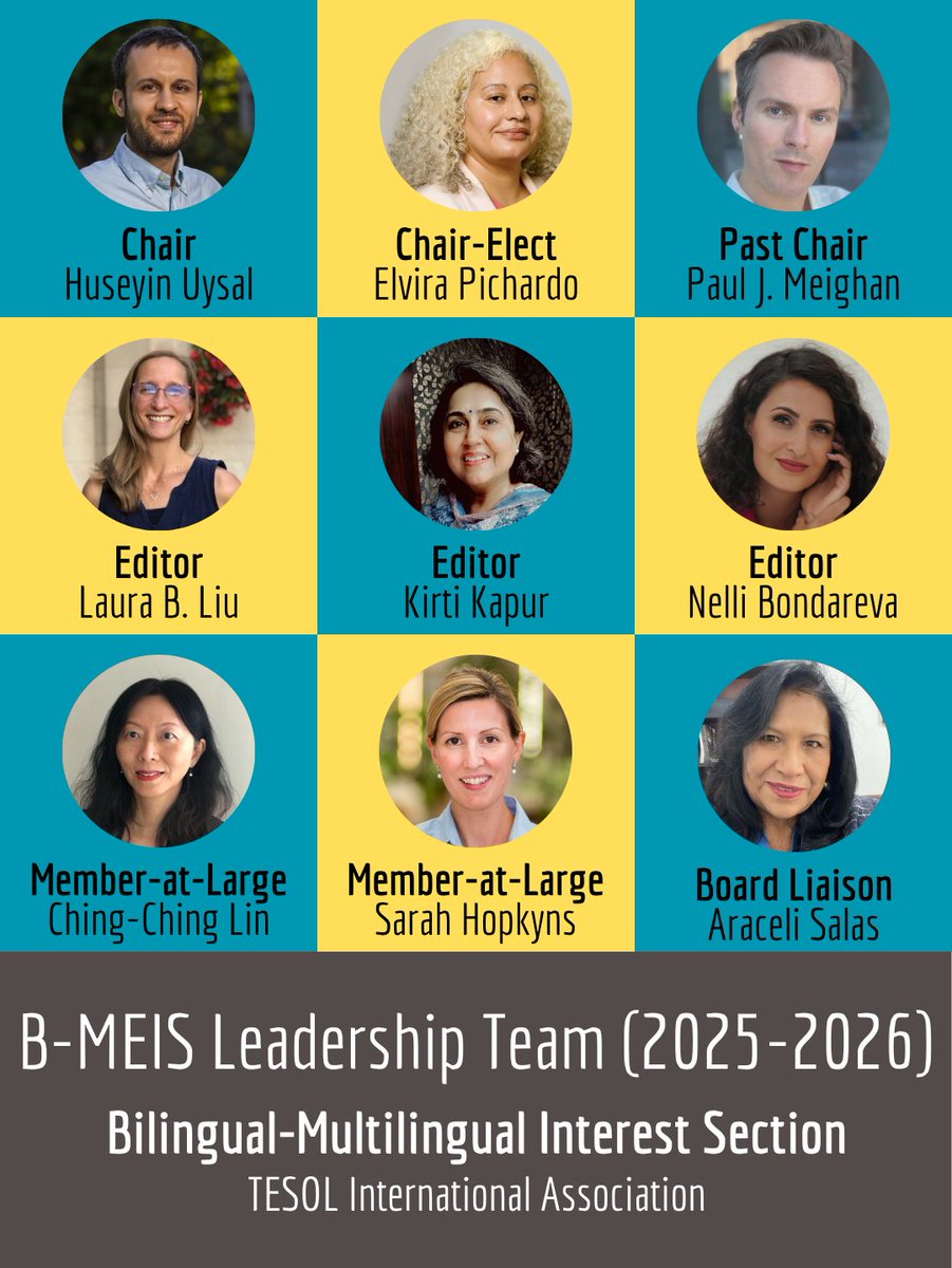TESOLBiMulti's tweet image. The B-MEIS team! 😎