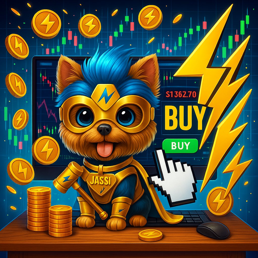 jassi_inu's tweet photo. 💎 Don’t just buy coins—collect the future! ⚡✨ #JassiInu
From Yorkie to Hero 🦸‍♂️🐾 – bringing speed, power, and profits to the crypto world!

#JassiInu #CryptoHero #LightningCoin #YorkiePower #BuyTheBolt #CryptoCommunity #MemeCoinMagic #NextBigCrypto #DogecoinEvolution #CryptoAdventure

Buy Some Jassi: https://t.co/EeFYcwMWEf