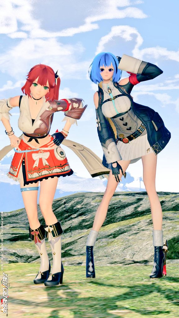 FateMtg's tweet photo. #メンテの日じゃないけどSSを貼る 
#メンテの日じゃないけどssを貼る 
今週はスクラッチの服と別の服のアレンジで〜 https://t.co/OjOVWcSOmX