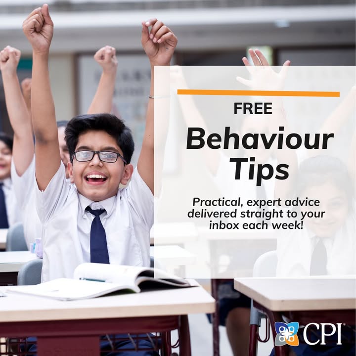 👩‍🏫 Educators, need a helping hand with classroom behaviour?

Sign up for our free Weekly Behaviour Tips and get practical, expert advice delivered straight to your inbox!

📧 Sign up today - crisisprevention.com/en-GB/free-wee…

#BehaviourTips #ClassroomSupport #TeacherResources #Education