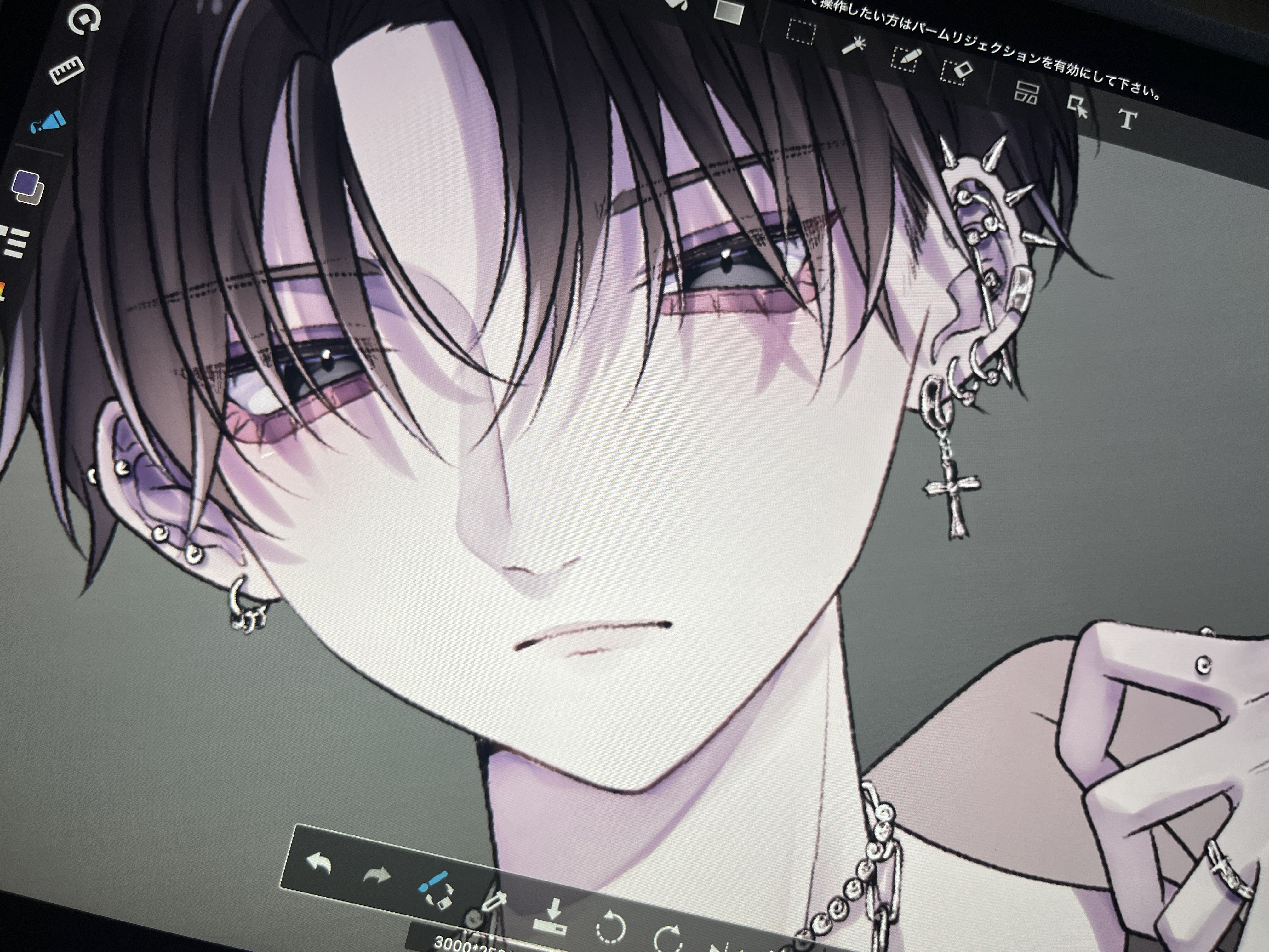 け*い様 手描きイラスト＊オリジナル【聖の者】 聖者の行進はいいぞ #イラスト #メイキング