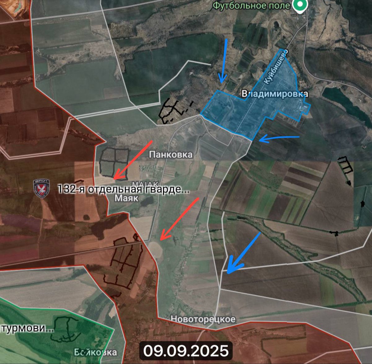 Die ukrainischen Streitkräfte setzen ihre Gegenoffensive im Sektor Pokrowsk fort.
In den letzten Tagen wurden russische Truppen aus den Siedlungen Pankiwka, Majak, Nowotroizke, Nowoekonomichne und Rasine vertrieben.
Die Siedlung Wolodymyriwka ist befreit.