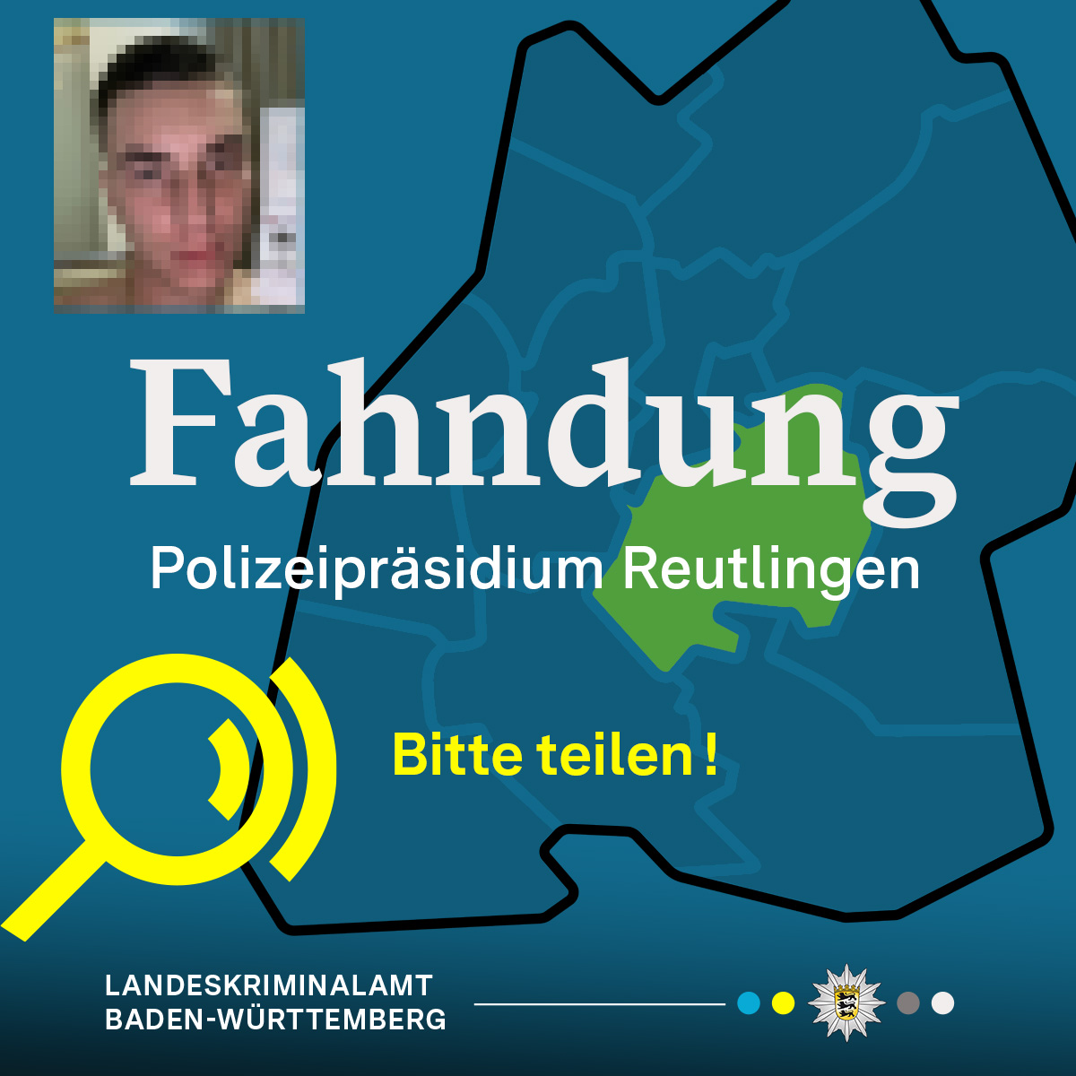 LkaBaWue's tweet photo. #Öffentlichkeitsfahndung I Schäden im dreistelligen Millionenbereich - BITTE RT ⚠️ 
Der Gesuchte Volodymyr T. wird dringend verdächtigt, Kopf einer international agierenden Affiliate-Gruppierung zu sein.

Zur Fahndung ▶️ https://t.co/hoQgU0fTRj

Euer #LKABW #BereifürSicherheit https://t.co/B2zYGM0m8k
