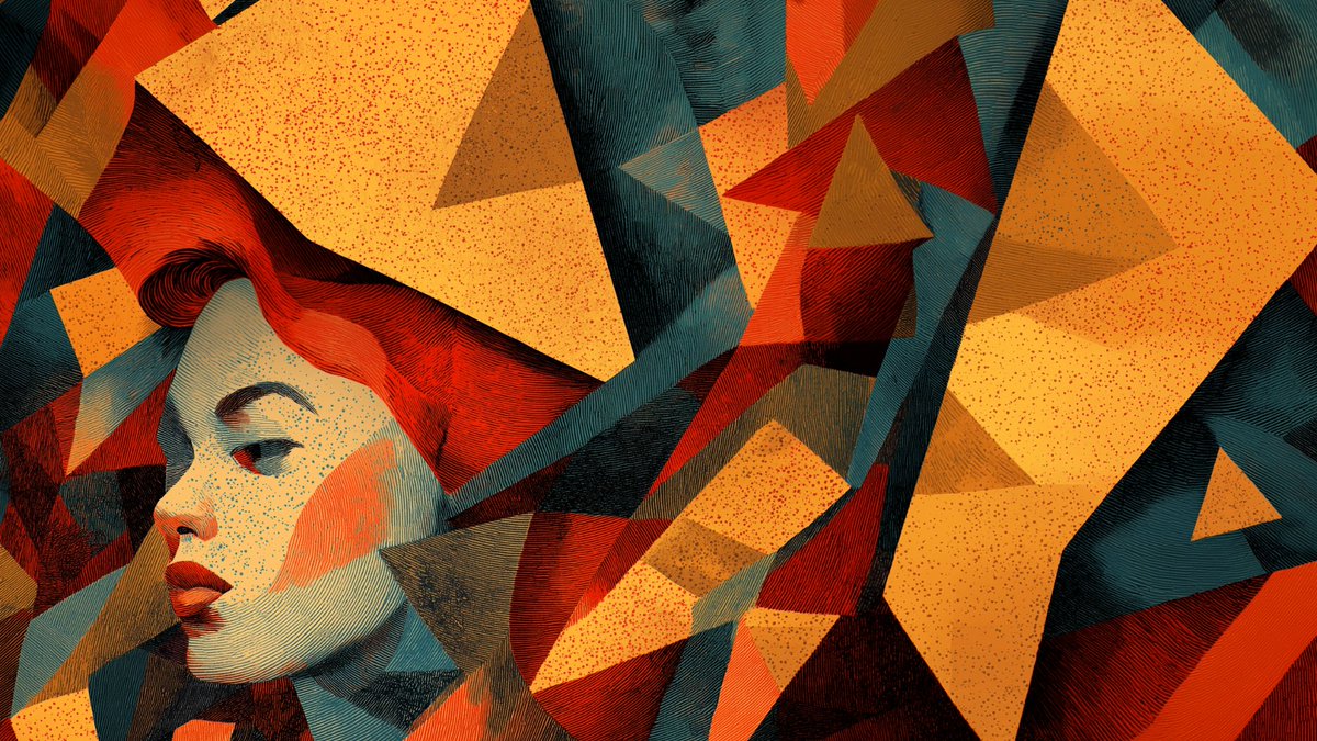 NitaN888's tweet image. New Autumn Art: Autumn Silhouette 🍂
A portrait layered in angular shards of ochre, rust, and teal — reflecting the sharp edges and warm hues of fall. Link👇👇
objkt.com/tokens/open_ob…
#objkt #nftart #abstractportrait #digitalart