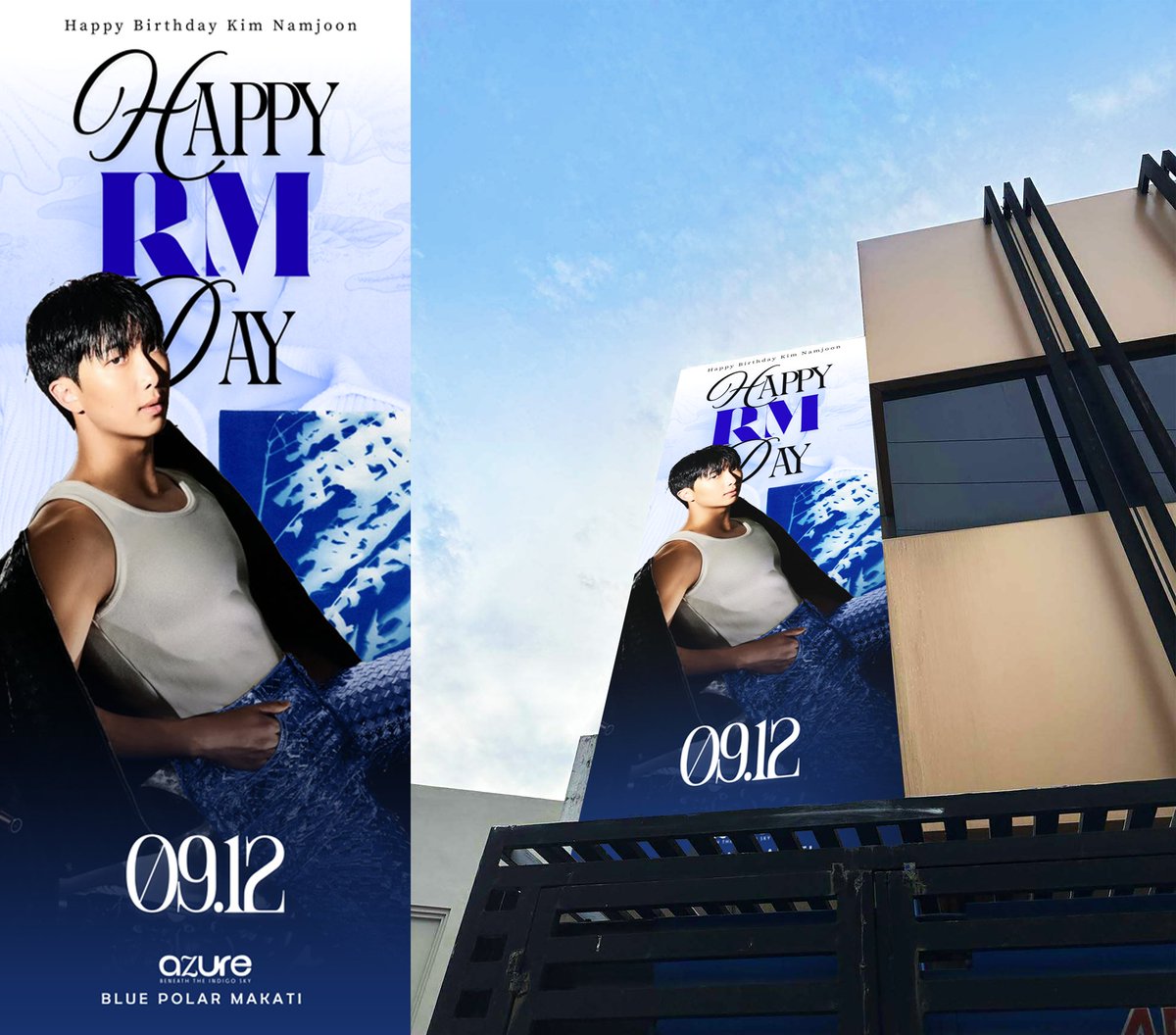 𝟐𝟎𝟐𝟓 𝑵𝑨𝑴𝑱𝑶𝑶𝑵 𝑩𝑰𝑹𝑻𝑯𝑫𝑨𝒀 𝑨𝑫

For our genius leader, a billboard that shines as much as his words 💜 Happy Birthday, RM!

💌25.09.10~10.10
📍Duck Donuts Poblacion, Makati City

#Azure_RM #BluePolarMakati #RMDAY2025
