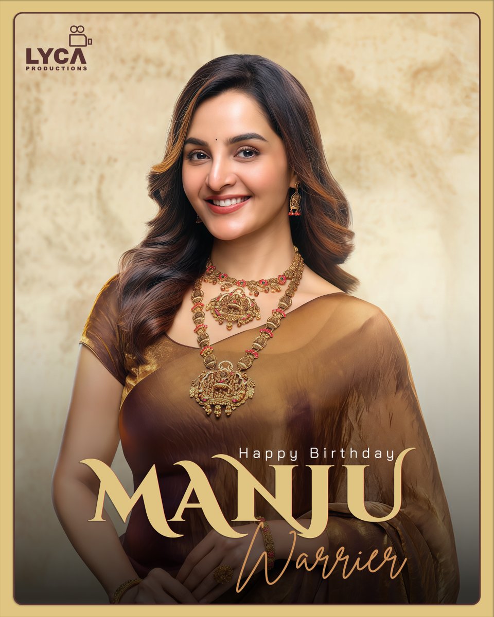 LycaProductions's tweet image. Wishing the iconic Manju Warrier a very Happy Birthday! 🎉Your versatility and fearless comeback are a testament to your passion. Wishing you a year filled with immense joy, fantastic projects, and continued acclaim! ❤️

#HBDManjuWarrier