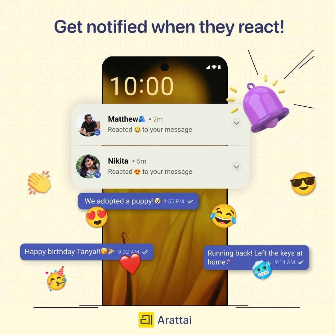 Arattai – The Chat & Calling App for Free