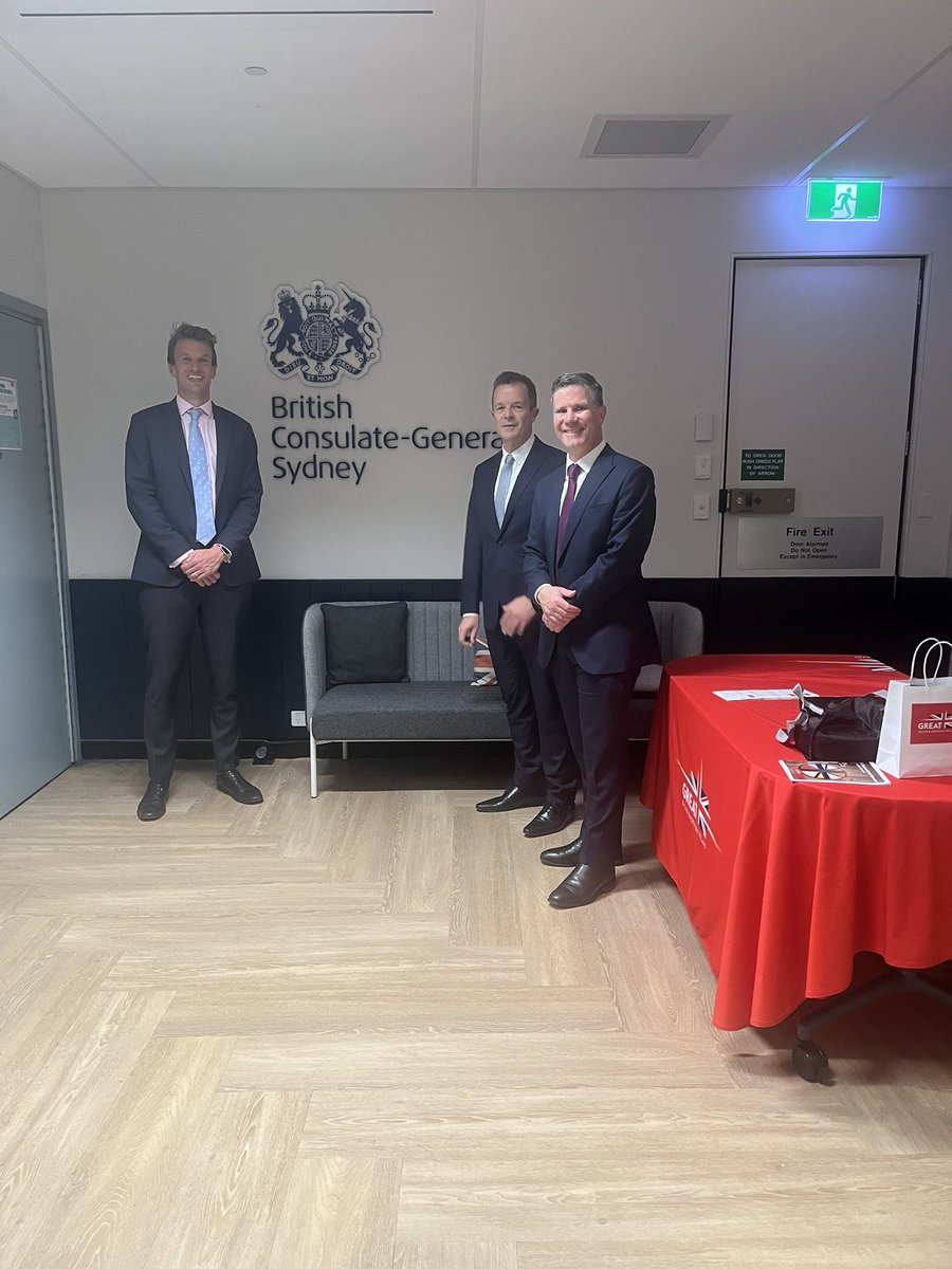EdKitt's tweet image. Thanks to Roy Butler MP — Co-Chair of the NSW Parliamentary Friends of Food &amp;amp; Drink — for bringing together @MarkSpeakman MP, Leader of the Opposition, Justin Clancy MP, and Tim Crakanthorp MP, at our event to showcase the best of British food and drink. 🇬🇧 🇦🇺
