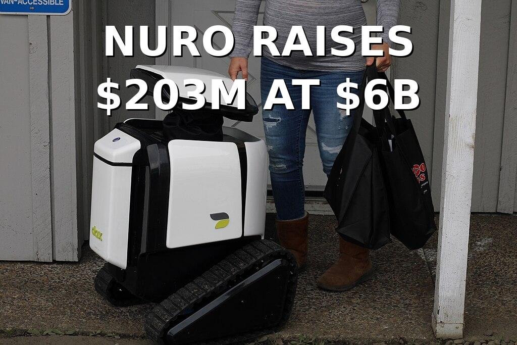 A robotaxi pioneer just raised cash—but at a steep markdown.

Reuters reports that Nuro secured $203 million from investors including Uber and Nvidia, valuing the self‑driving startup at $6 billion, down from $8.6 billion in 2021.