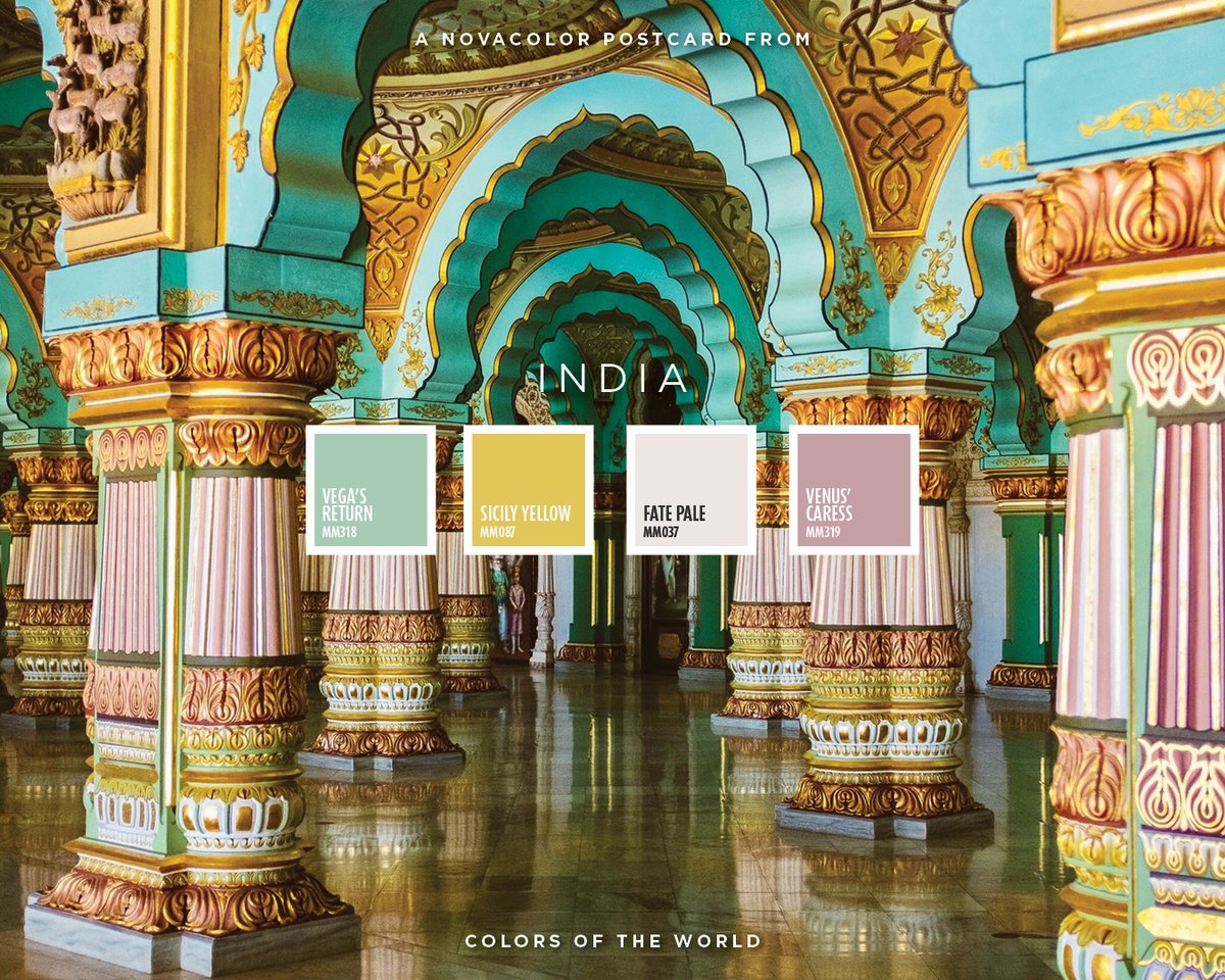 “Postcards from India”

Carved by time, adorned with golds and emeralds.
Temples, palaces, and columns where light dances across ancient pigments.
India is a mosaic of contrasts, of light and deep spirituality.