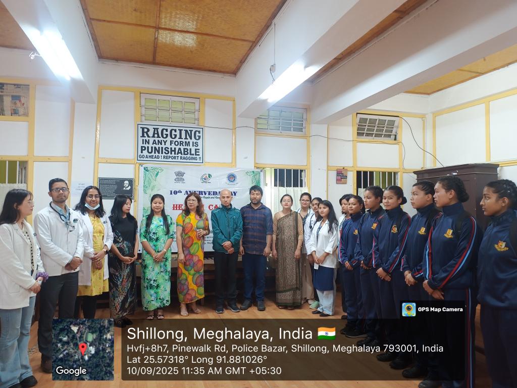 NssLady's tweet photo. Awareness Programme on Benefits of Ayurveda and Free Health Camp at Lady Keane College to create awareness amongst the students about Ayurveda medicine @_NSSIndia @CellNehu @nss_rdguwahati https://t.co/wQZvi9eMcd