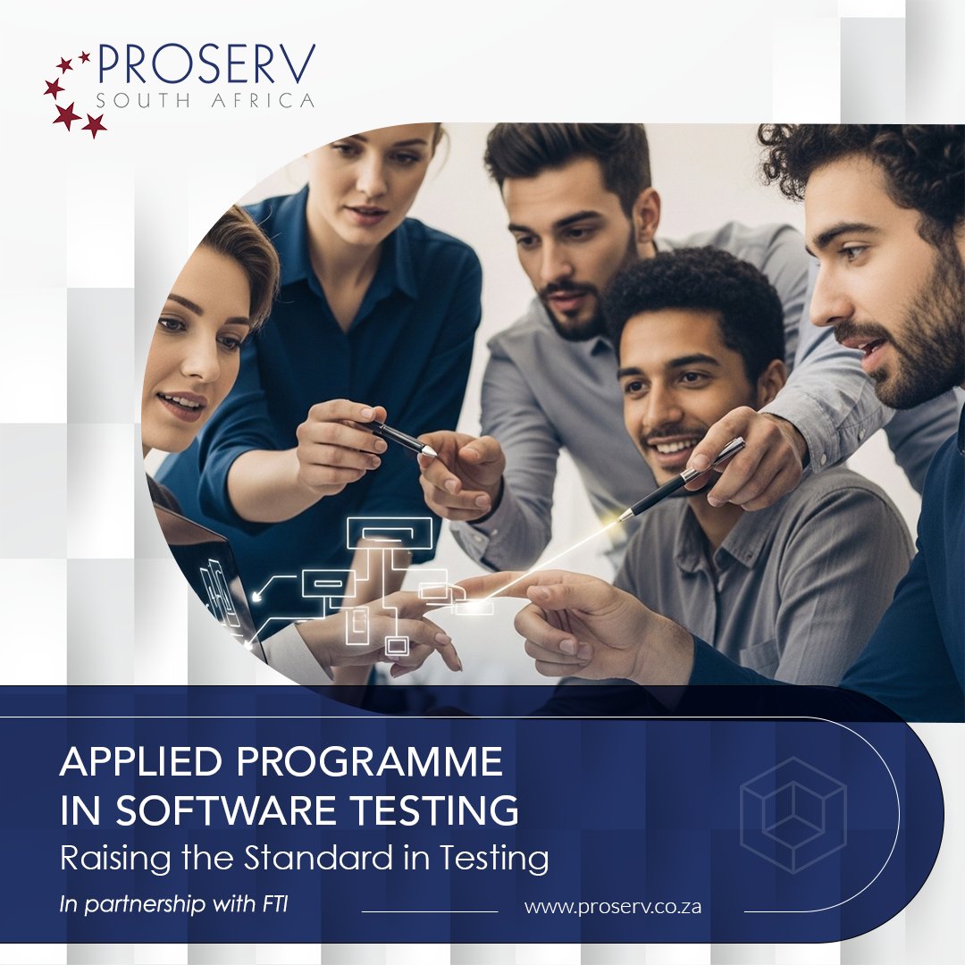 ProServZA's tweet image. Quality matters more than ever. The Applied Programme in Software Testing (@facultytraining) delivers globally aligned QA skills for Analysts, Leads, PMs & Devs. Details: hubs.li/Q03Hc10-0
#AppliedProgramme #SoftwareTesting #ISOStandards #QAProfessionals #ProServSA