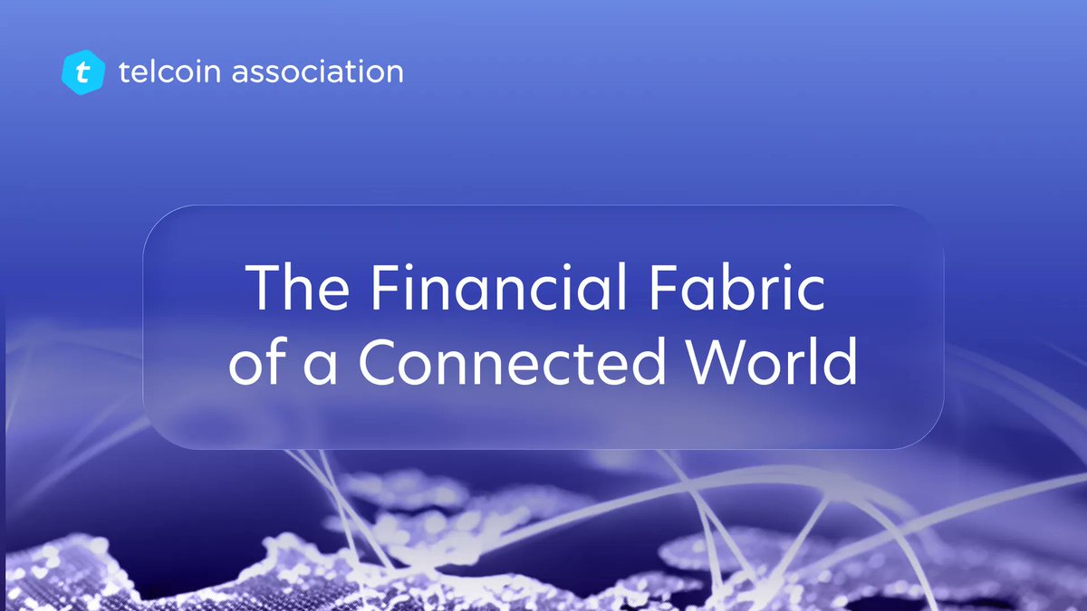 Telcoin Network isn’t just a blockchain, it’s the financial fabric for a connected world, governed by Telcoin Association.