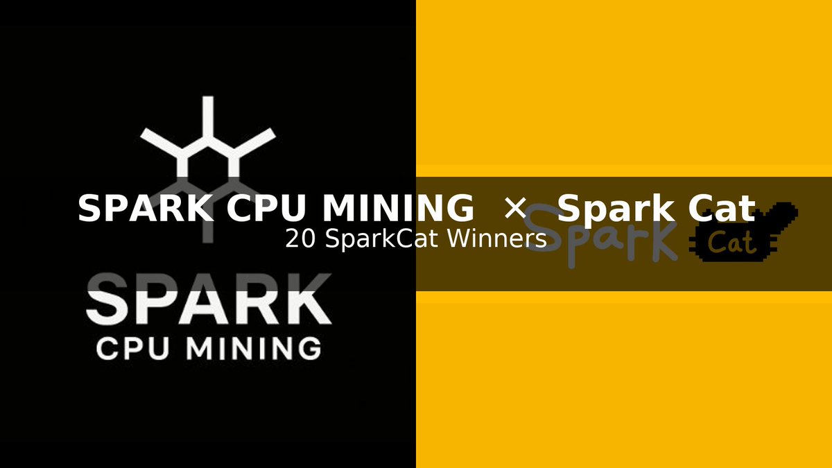 SPARK CPU MINING tweet media