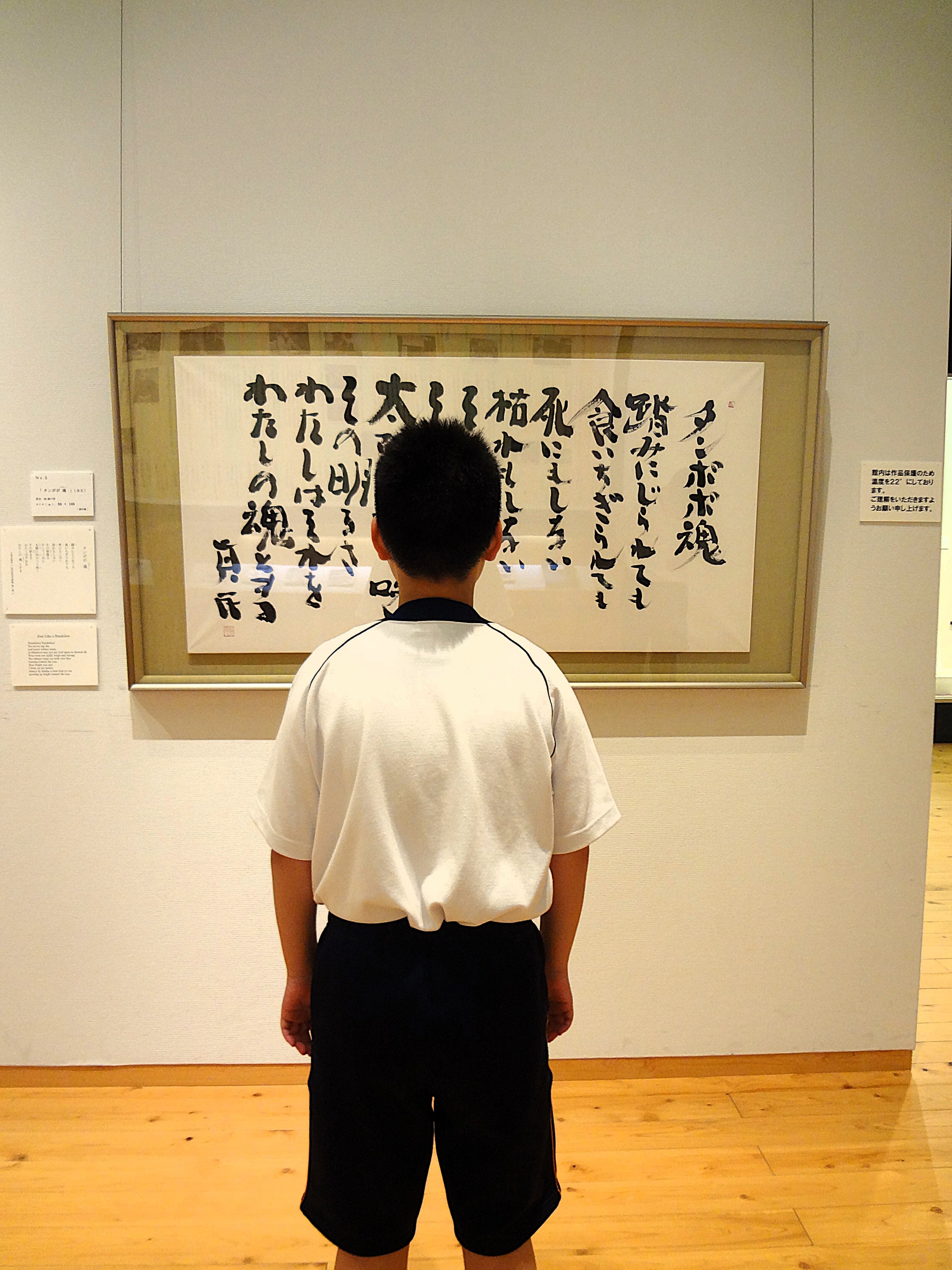坂村真民先生の扇面台紙に書かれた書 七福来々 Amazon.co.jp: 坂村真民 色紙 複製品 今を生きる 愛媛県 砥部町