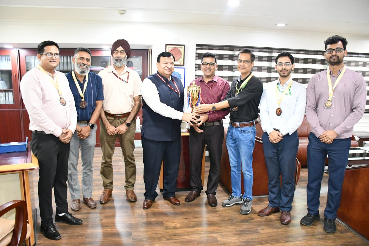 Ministry of Jal Shakti (MoJS) Chess Team secured the 3rd Position in the Inter Ministry Team Chess Tournament 2025-26, held from 25th-27th Aug 2025. Total 17 Central Gov. Ministries/Autonomous Organizations participated in tournament organized by CCSCSB, DoPT.