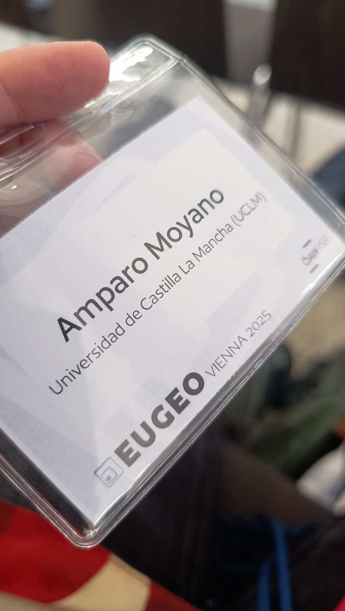 AmparoMoyano's tweet image. Estamos estos días en #Viena en el congreso internacional #EUGEO2025, participando en varias sesiones especiales de sobre geografía del transporte #TGCommission
@MobUP_uclm