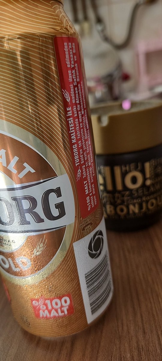 Evde kahvaltı yoktu ben de bira içtim.