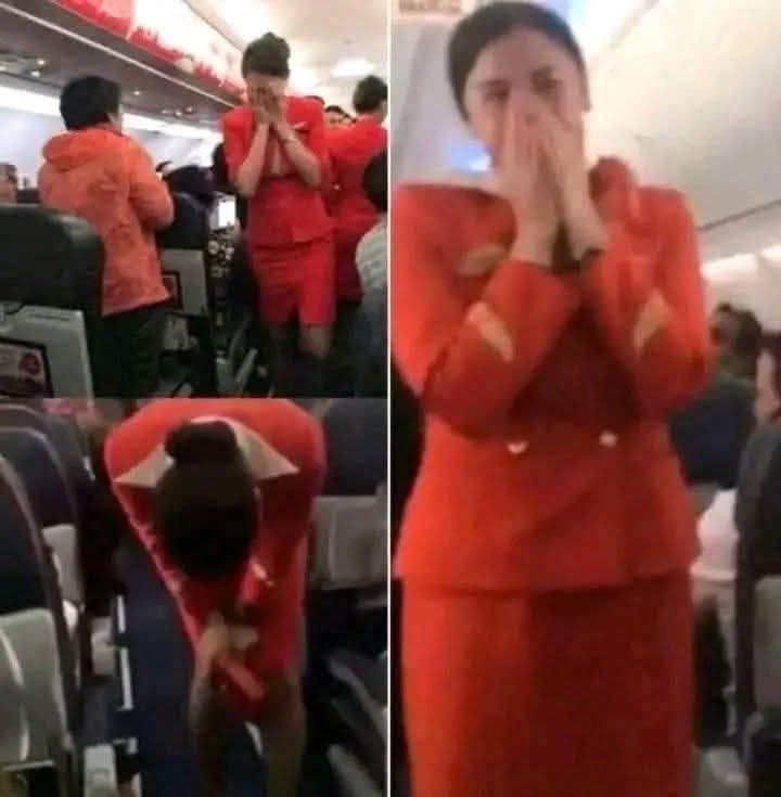 LucaVaran's tweet image. Le pilote a annoncé : « Nous atterrirons dans une demi-heure. »

Il a oublié d'éteindre le micro et puis il a dit au copilote : « Je vais d'abord boire du thé chaud ☕.
et puis j'embrasserai l'hôtesse de l'air. » 😘

Lorsque l'hôtesse de l'air a entendu cela, elle était embrassée…