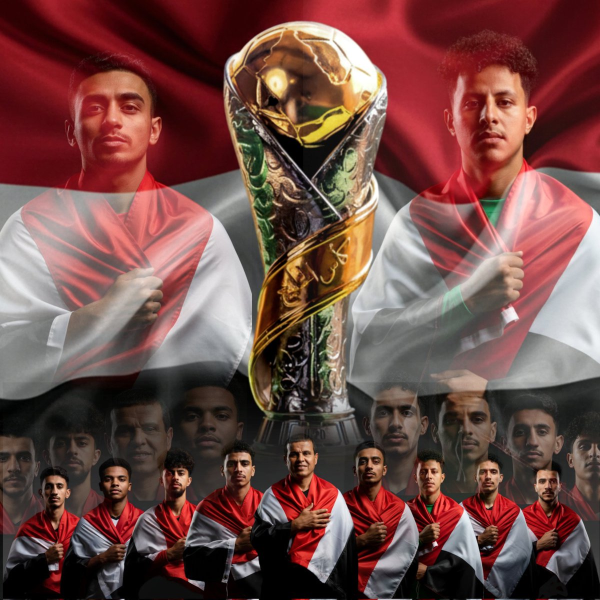 AdelHaimi's tweet photo. قلوبنا معكم ياشبابنا 👏🏻
ان شاء الله اللقب يماني 🏆
بقي انتم تتوشحون بالعلم اليمني بالذكاء الاصطناعي 🇾🇪
ويارب ترفعونه عاليا مع الكأس باذن الله.
الجميع استخدم البرومبت الذي نشرتة قبل ايام
واغلبهم استخدمه بالنظارة حقي 😄 ..
سأترك لكم البرومبت تحت ..
#اليمن_السعودية #كاس_الخليج_U20 https://t.co/NtPWdgaKse