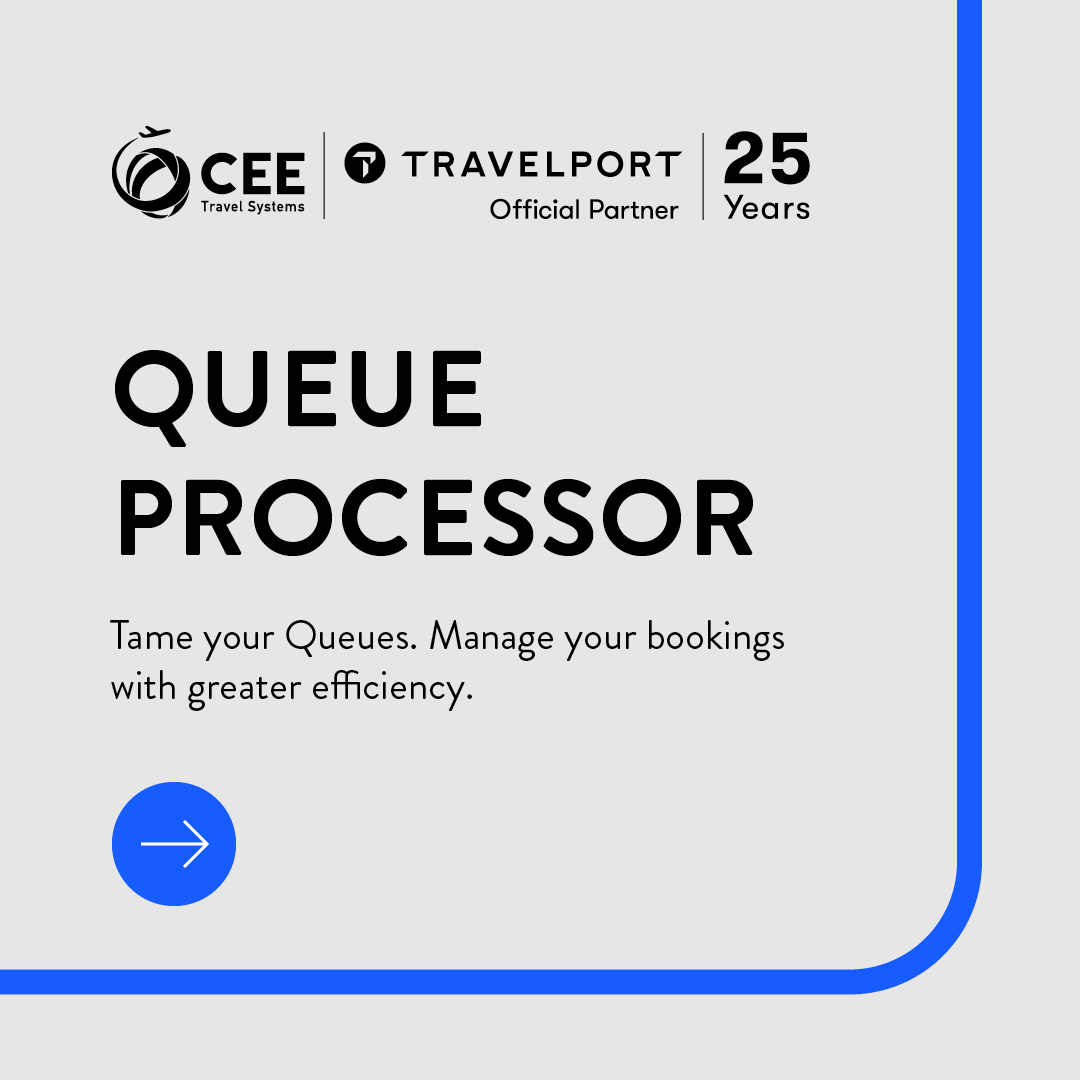CEE_TS's tweet photo. Streamline your queue management with ease. Travelport’s Queue Processor helps you automate bookings and updates, saving time and boosting efficiency. Focus on what matters while we handle the flow.

Tame your queues today.

https://t.co/nAbLttp9GN https://t.co/5vtzrsR0jJ