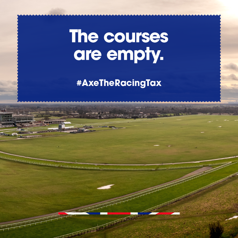 BHAHorseracing's tweet photo. Today's unprecedented #AxeTheRacingTax protest demonstrates a future we're fighting to prevent – thousands of livelihoods lost, and the heart of many rural communities at stake.

Take action now and back British racing. 

Visit https://t.co/nytoNwJOii and write to your MP.